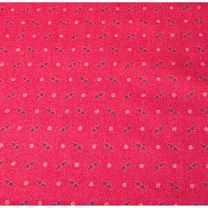 Homecoming Rachel Pellman P&B Textiles Red Floral Cotton Fabric 13" x 44" Quilti